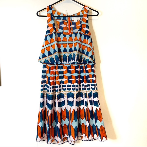 Jessica Simpson Geometric Tank Dress
